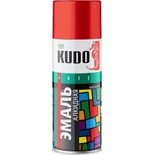 Эмаль Kudo Универсальная / KU-1003 (520мл, красный)