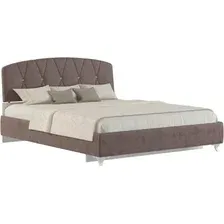Кровать Genesis Мебель Adelina 160x200 (ажур 22 коричневый)