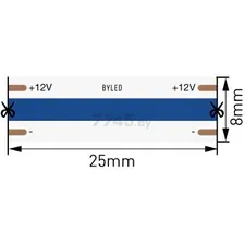 Светодиодная лента COB Byled BLSCOB-480-12-11-B