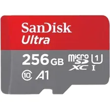 Карта памяти SanDisk Ultra microSDXC SDSQUAC-256G-GN6MA 256GB (с адаптером)