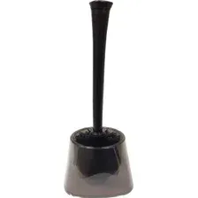 Ершик для унитаза Primanova Marieta M-E20-25-06 (прозрачный/черный)