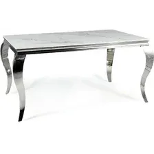 Кухонный стол Signal Prince ceramic PRINCEBCH150 (белый/хром)