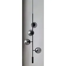 Люстра ILamp Aura 8615W-1S BK-SM