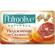 Palmolive Мыло твердое Натурэль. Увлажнение и Свежесть с цитрусовым экстрактом и кремом 150 г