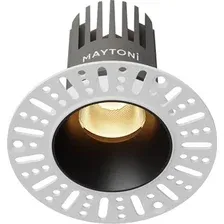 Точечный светильник Maytoni Dip DL124-10W-2.7K-TRS-B