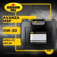 Масло моторное AVANZA MSP 0W-30 20L 37861 KROON OIL 37861