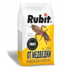 Гранулы Rubit Рофатокс от медведки, колорадского жука, проволочника (400г)