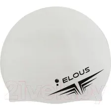 Шапочка для плавания Elous EL005 (белый)