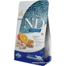 Сухой корм для кошек Farmina N&D LG Ocean Cat Codfish & Orange 1.5 кг