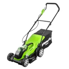 Газонокосилка аккумуляторная Greenworks 40V G40LM35K2 (1хАКБ 2Ач и ЗУ) 35 см