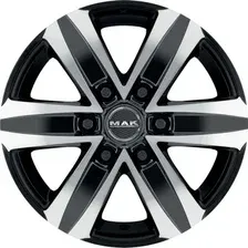 Литые диски MAK Stone 6 20x8.5" 6x139.7мм DIA 106.1мм ET 20мм Black Mirror