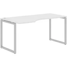 Стол письменный Xten-Q XQCET 169 (L) Silver, белый