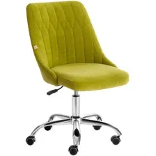 Офисное кресло TetChair Swan (флок, олива)