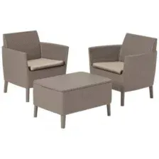Набор садовой мебели Salemo Balcony set капучино