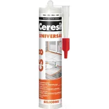 Герметик силиконовый Ceresit CS 8 Универсальный (280мл, белый)