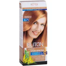 Крем-краска для волос Элитан 8.75 карамельный светло-русый.