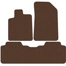 Комплект ковриков для авто Alicosta Citroen C5 I (хэтчбэк / X40) 2001 - 2008 (коричневый, сота)