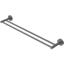 Держатель для полотенца Cezares RELAX-THD-65-GM (оружейная сталь)