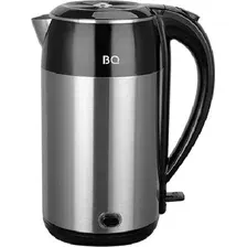Электрочайник BQ KT2030SW, черный/сталь