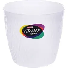 Кашпо Эльфпласт Kerama 495 2.3 л (белый)