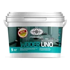 Мастика гидроизоляционная  WODER UNO, 5 кг