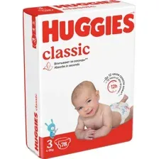 Подгузники Huggies Classic 3 Mega (78 шт)