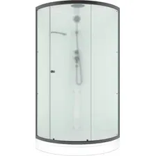 Душевая кабина Domani-Spa Simple 99 90x90 DS01Sm99LWM00.Gt-V1.2-Black