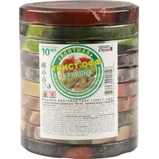 Набор крышек для банок No Brand Твист-офф / OLD_R310835 (10шт)