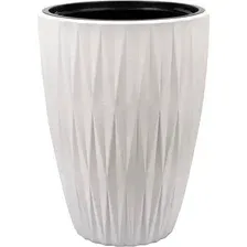 Кашпо Form-Plastic Caro Slim FP-5830-011 (белый)