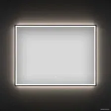 Wellsee Зеркало с фронтальной LED-подсветкой 7 Rays' Spectrum 172201330, 90 х 70 см (с сенсором и регулировкой яркости освещения)