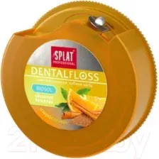 Зубная нить SPLAT Dental Floss c ароматом апельсина и корицы 40 м
