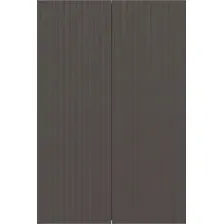 Runo Шкаф для ванной Соренто 50/Тренто 50 вертикаль (крафтовый дуб/графит)
