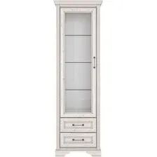 Шкаф-витрина Black Red White Stylius B169-REG1W2S (лиственница сибирская)