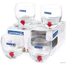 Набор бокалов для вина Luminarc Drip red E5171