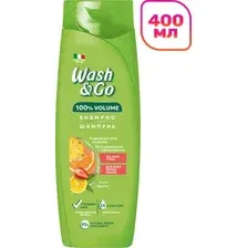 Шампунь для волос Wash&Go с экстрактом фруктов (400мл)