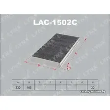 Салонный фильтр LynxAuto LAC1502C