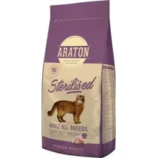 Сухой корм для кошек Araton Cat Sterilization / ART47473 (15кг)