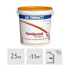 Шпатлевка готовая Terraco Handycoat acrilic EZ-Skim interior, 25 кг