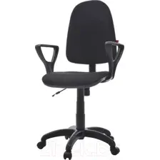 Кресло офисное Фабрикант Престиж (ТК-1 черный/О/PL 600)