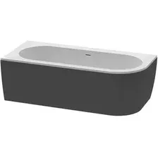 Ванна Cezares Slim Corner-180-80-60-L-NERO-SET