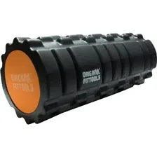 Массажный ролик-валик Original FitTools FT-DOUBLE-ROLL (черный)
