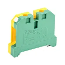 Колодка клеммная на DIN-рейку IEK ЗНИ-16PEN 16 мм2 JXB-земля (YZN20-016-K52)