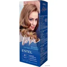 Крем-краска для волос "Estel Love" тон: 8/7, корица