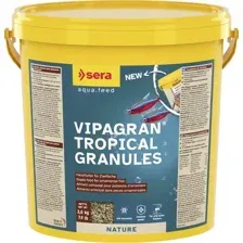 Корм для рыб Sera Vipagran Tropical Granules гранулы для всех рыб 204 (10л/3.6 кг)