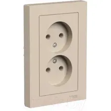 Розетка Systeme Electric AtlasDesign ATN001220 (песочный)