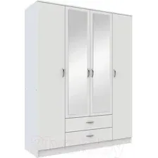 Шкаф Anrex Romana 4D2SZ (белый)