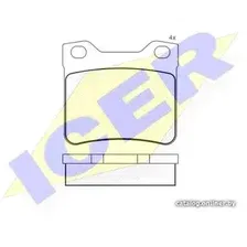 Тормозные колодки Icer 181109