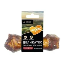Лакомство Мнямс Деликатес Пармская косточка для собак размер XXL 120 г