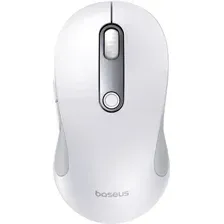 Мышь Baseus F02 Ergonomic Wireless Mouse (белый, без батарейки в комплекте)