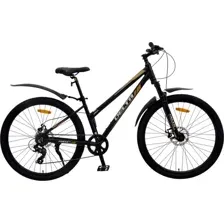 Велосипед DeltA Corsa Pro 27/5 / CORSA PRO27.15.BK-GD (27.5, черный/золото, разобранный, в коробке)